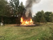 Brand Bauwagen